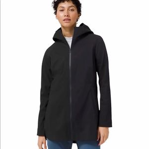 Lululemon Glyde Long Black Jacket 6